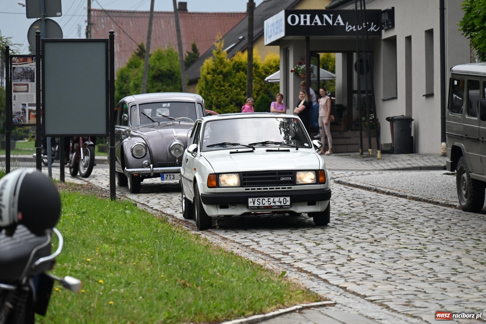 Zdjęcie w galerii na portalu naszraciborz.pl: Dwudziesty Rajd Pruski zawitał do Krzyżanowic wiadomości z regionu