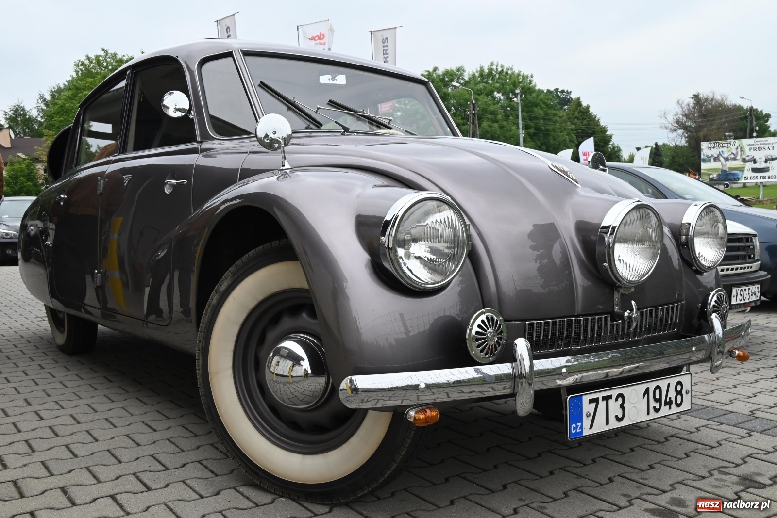 Zdjęcie w galerii na portalu naszraciborz.pl: Dwudziesty Rajd Pruski zawitał do Krzyżanowic wiadomości z regionu