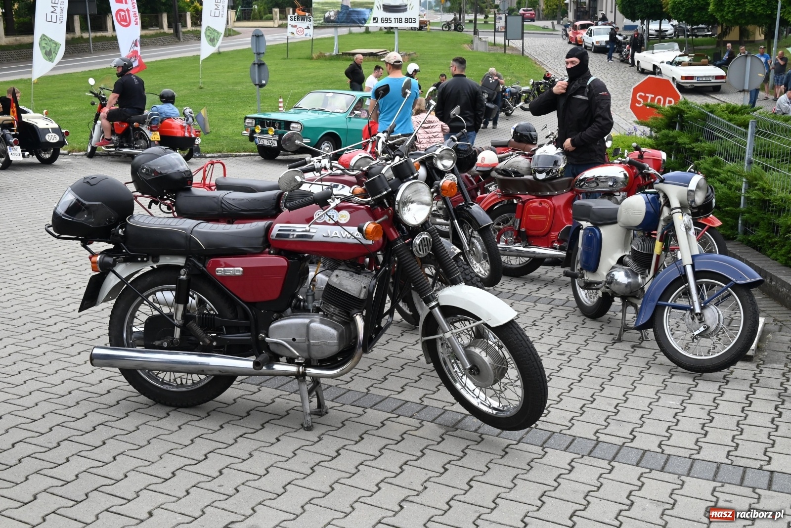 Zdjęcie w galerii na portalu naszraciborz.pl: Dwudziesty Rajd Pruski zawitał do Krzyżanowic wiadomości z regionu