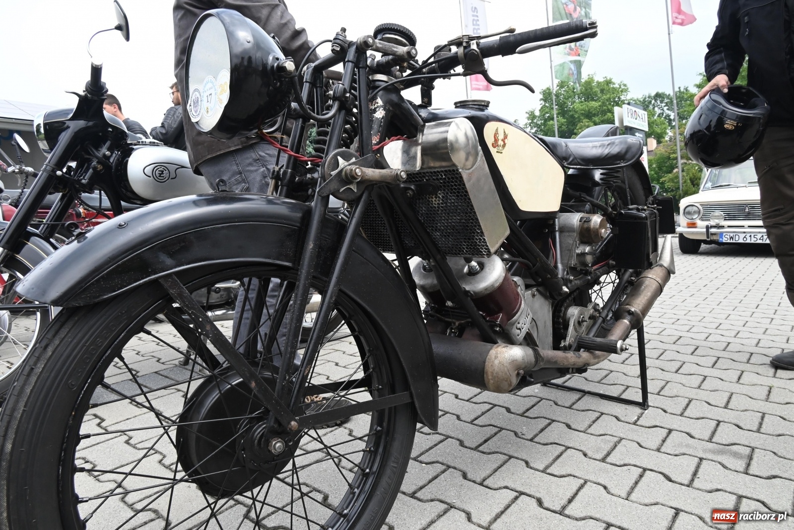 Zdjęcie w galerii na portalu naszraciborz.pl: Dwudziesty Rajd Pruski zawitał do Krzyżanowic wiadomości z regionu