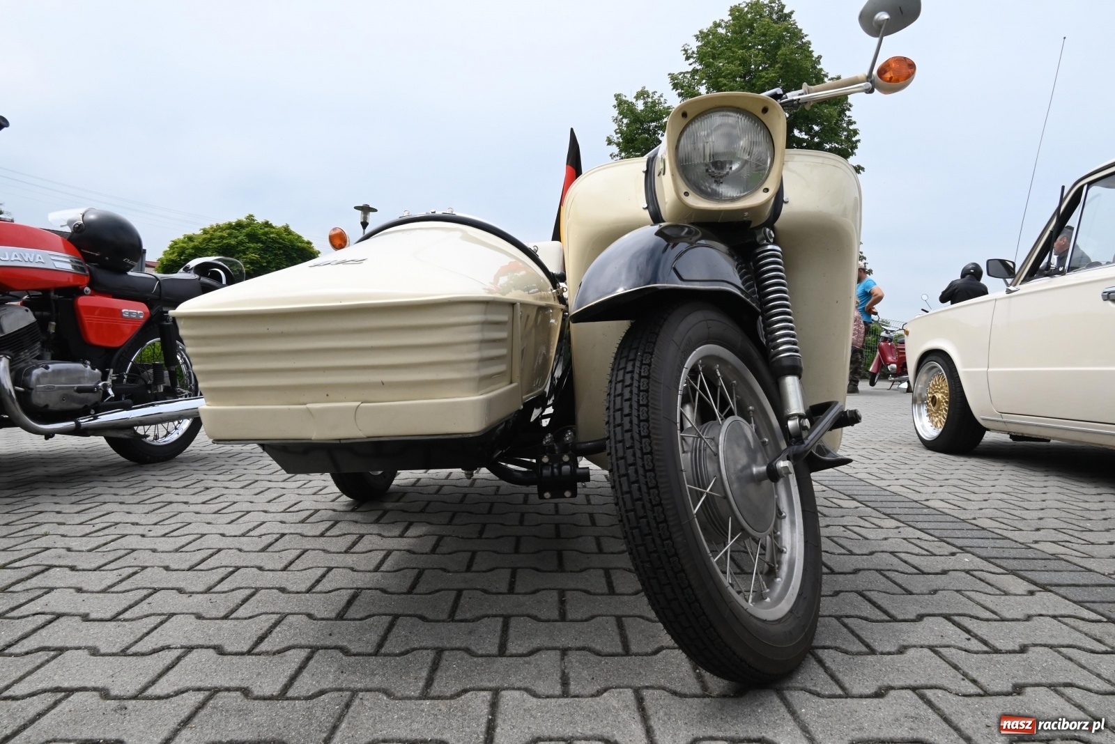 Zdjęcie w galerii na portalu naszraciborz.pl: Dwudziesty Rajd Pruski zawitał do Krzyżanowic wiadomości z regionu