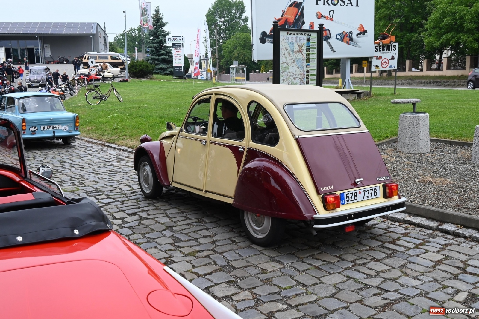 Zdjęcie w galerii na portalu naszraciborz.pl: Dwudziesty Rajd Pruski zawitał do Krzyżanowic wiadomości z regionu