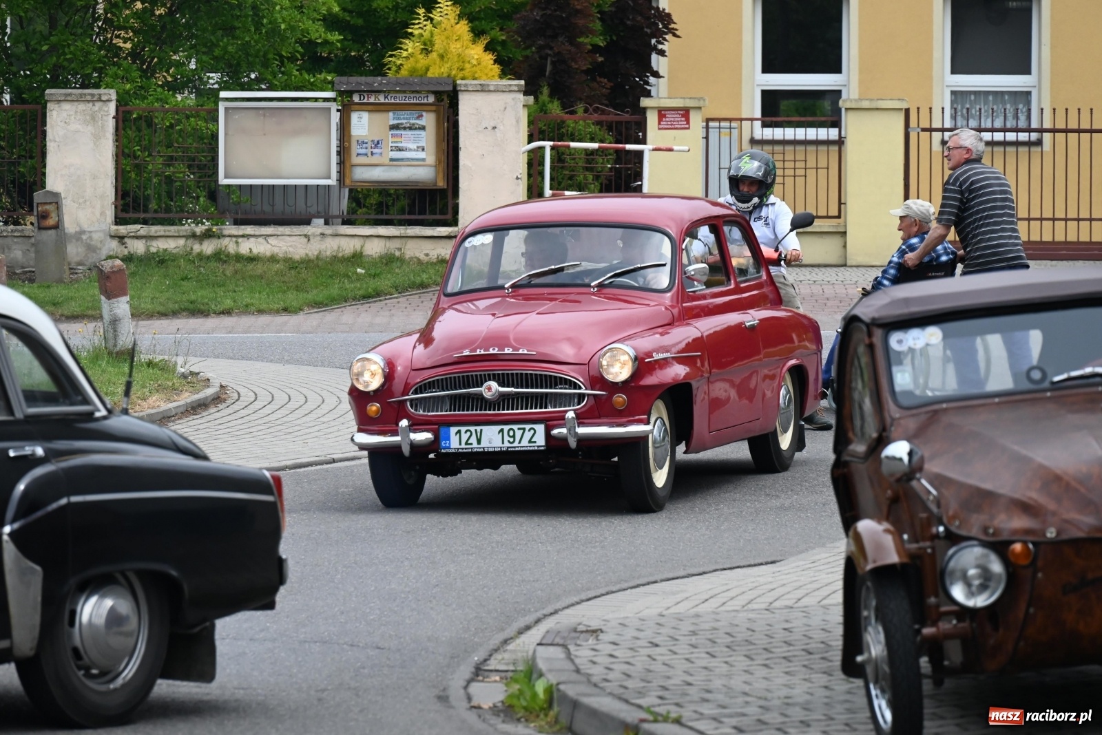 Zdjęcie w galerii na portalu naszraciborz.pl: Dwudziesty Rajd Pruski zawitał do Krzyżanowic wiadomości z regionu