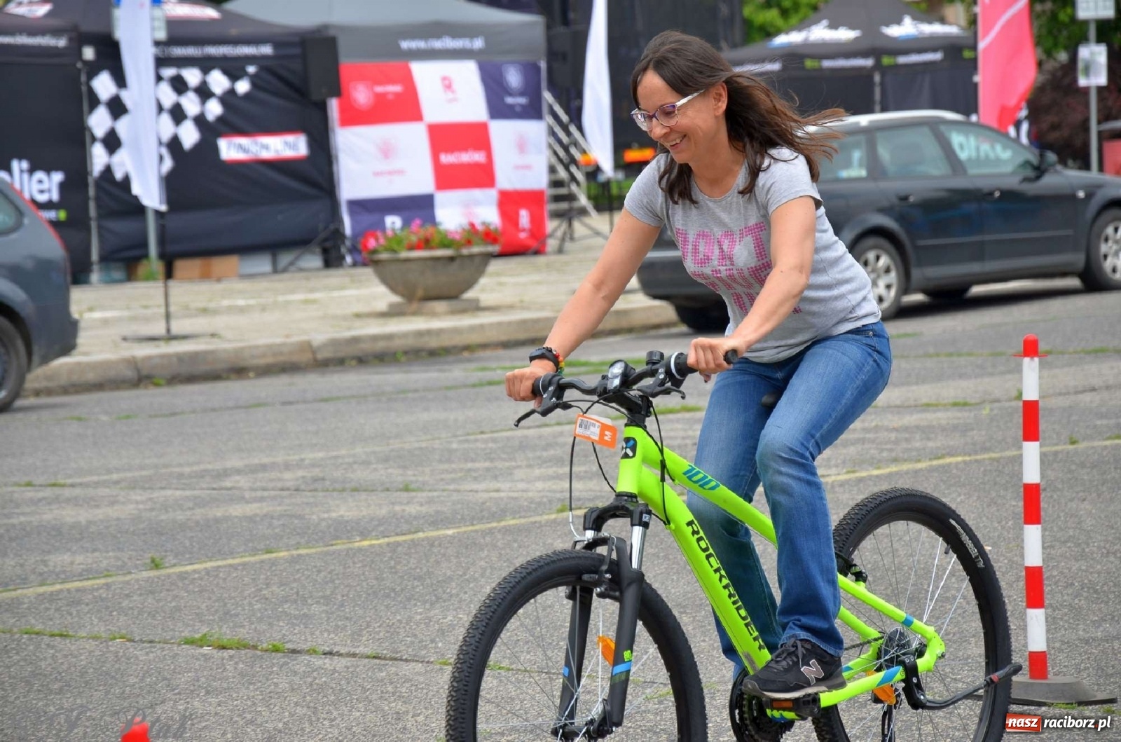 Zdjęcie w galerii na portalu naszraciborz.pl: Racibórz kocha rower i rowerowe show uczestnika Mam Talent wiadomości z regionu