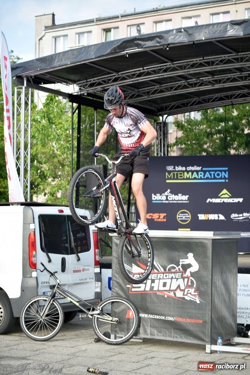 Zdjęcie w galerii na portalu naszraciborz.pl: Racibórz kocha rower i rowerowe show uczestnika Mam Talent wiadomości z regionu