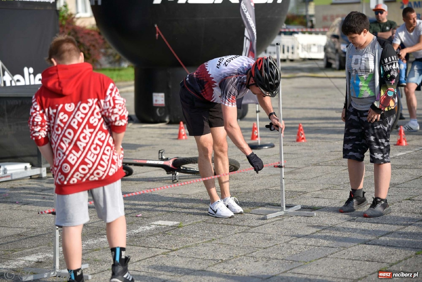 Zdjęcie w galerii na portalu naszraciborz.pl: Racibórz kocha rower i rowerowe show uczestnika Mam Talent wiadomości z regionu