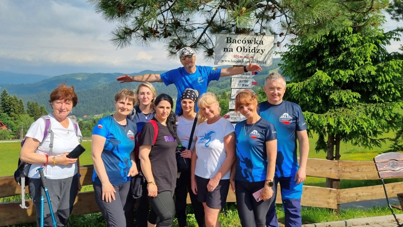 Zdjęcie w galerii na portalu naszraciborz.pl: Raciborzanie poznają Beskidy - Radziejowa wiadomości z regionu