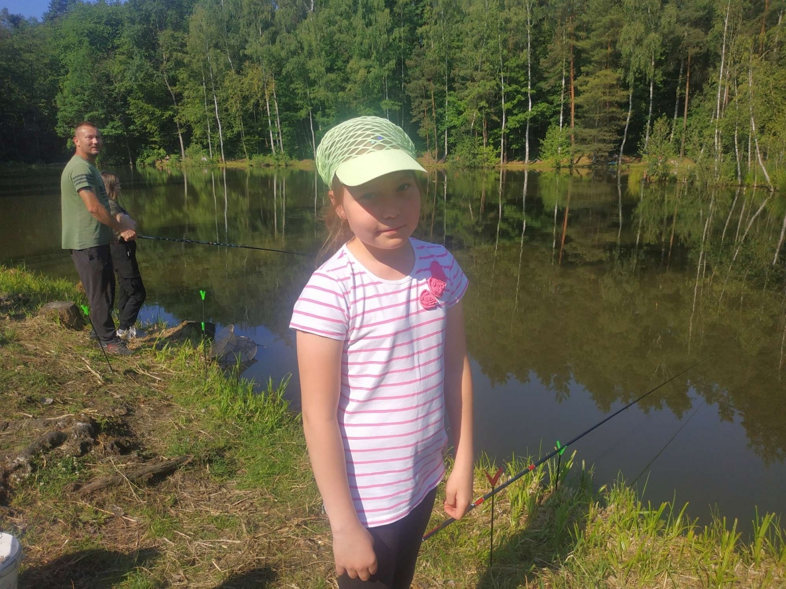 Zdjęcie w galerii na portalu naszraciborz.pl: Taaaka ryba. Najmłodsi wędkowali pod Oborą wiadomości z regionu