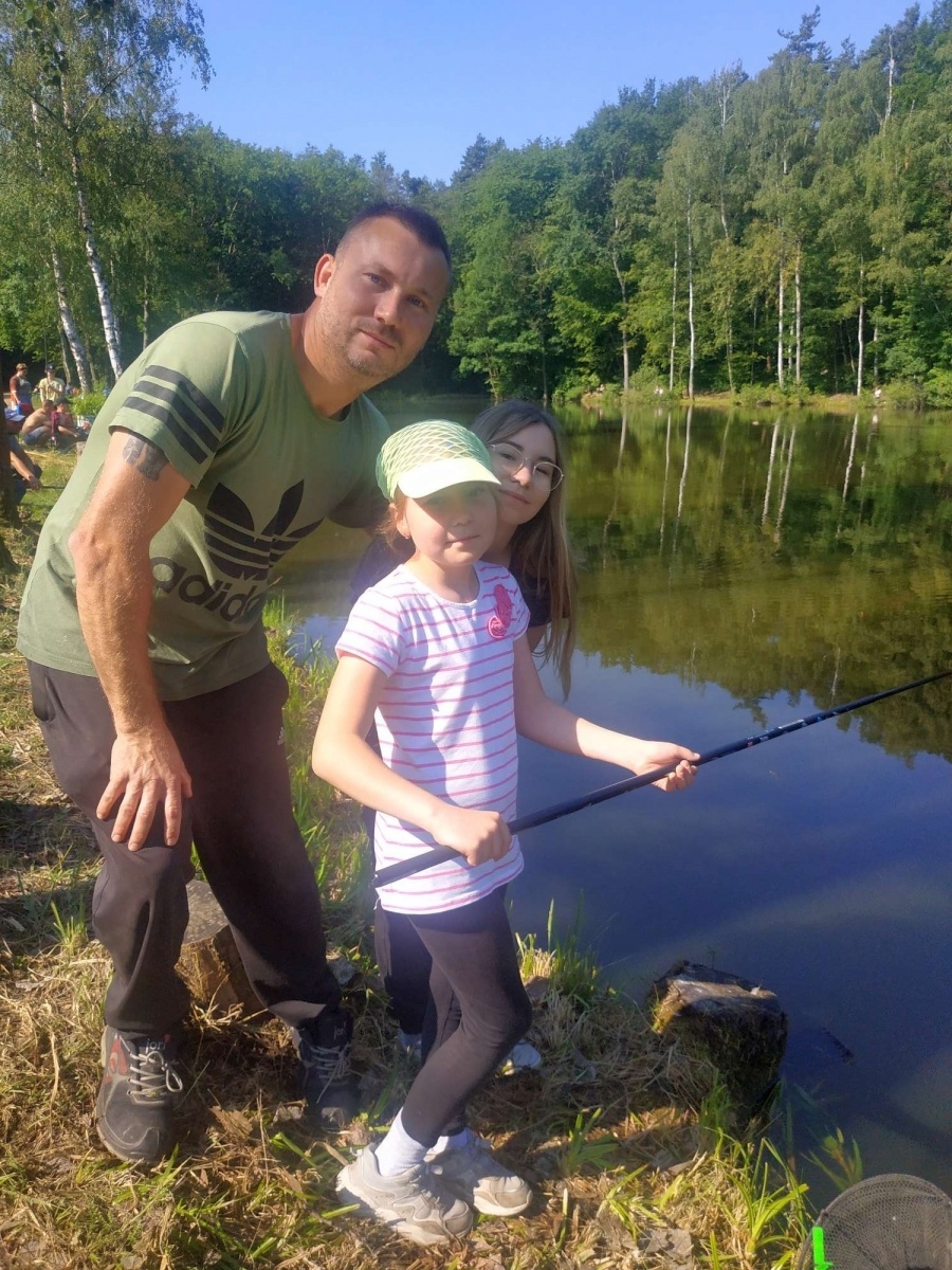 Zdjęcie w galerii na portalu naszraciborz.pl: Taaaka ryba. Najmłodsi wędkowali pod Oborą wiadomości z regionu