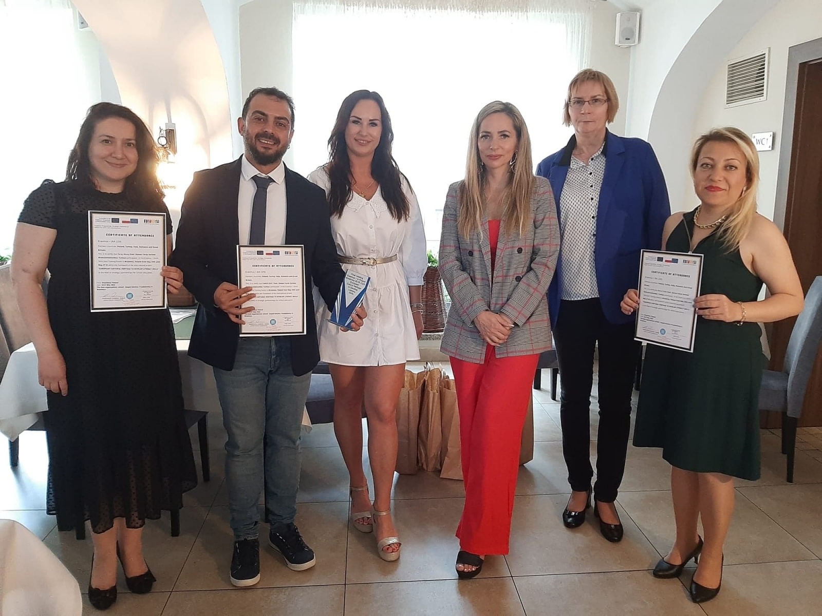 Zdjęcie w galerii na portalu naszraciborz.pl: Zespół Szkolno-Przedszkolny z Brzeźnicy podsumował projekt w ramach Erasmusa wiadomości z regionu