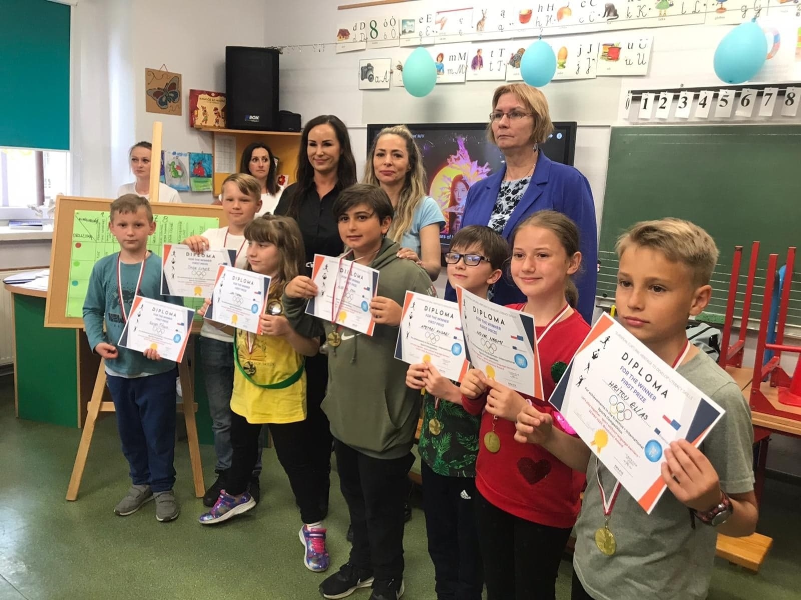 Zdjęcie w galerii na portalu naszraciborz.pl: Zespół Szkolno-Przedszkolny z Brzeźnicy podsumował projekt w ramach Erasmusa wiadomości z regionu