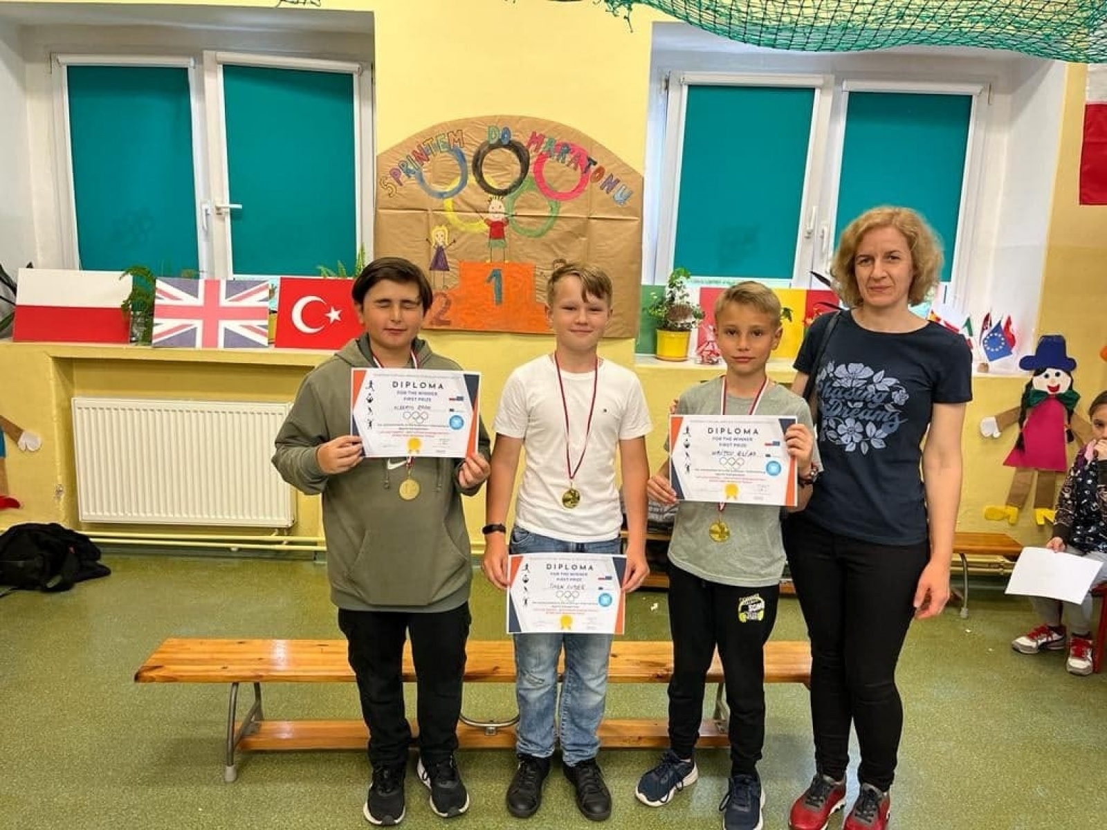 Zdjęcie w galerii na portalu naszraciborz.pl: Zespół Szkolno-Przedszkolny z Brzeźnicy podsumował projekt w ramach Erasmusa wiadomości z regionu