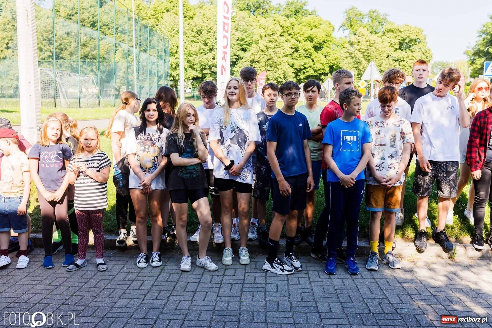 Zdjęcie w galerii na portalu naszraciborz.pl: Przy SP 18 otwarto miasteczko rowerowe [FOTO i WIDEO] wiadomości z regionu