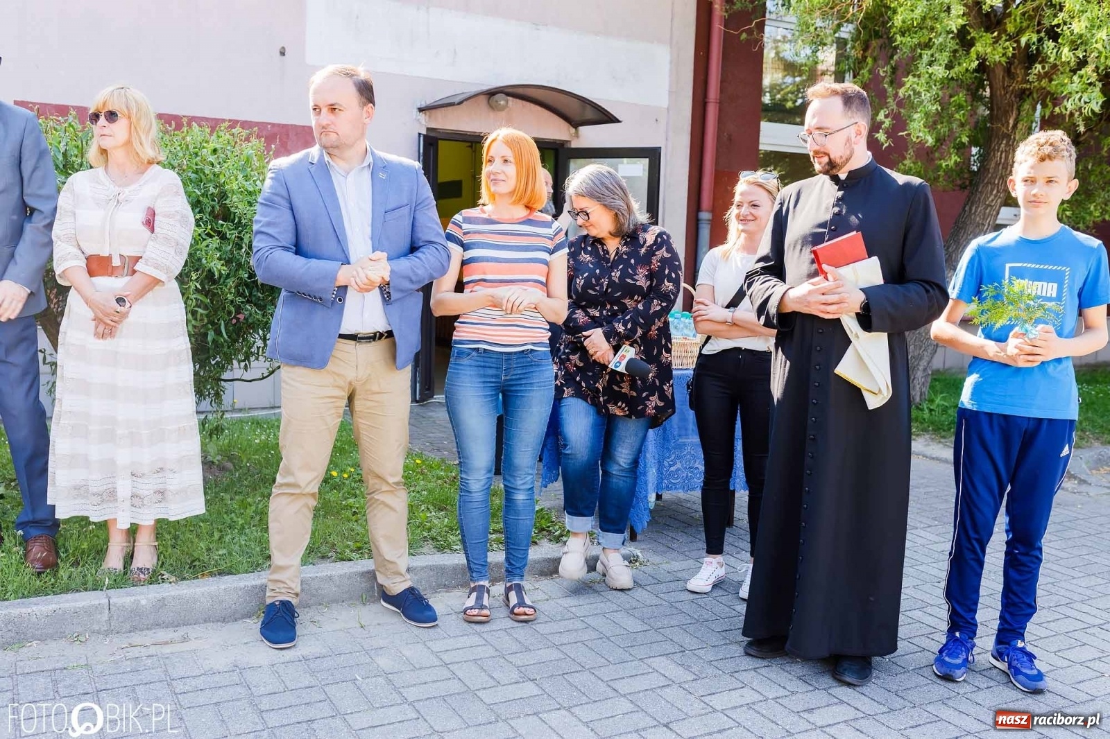 Zdjęcie w galerii na portalu naszraciborz.pl: Przy SP 18 otwarto miasteczko rowerowe [FOTO i WIDEO] wiadomości z regionu