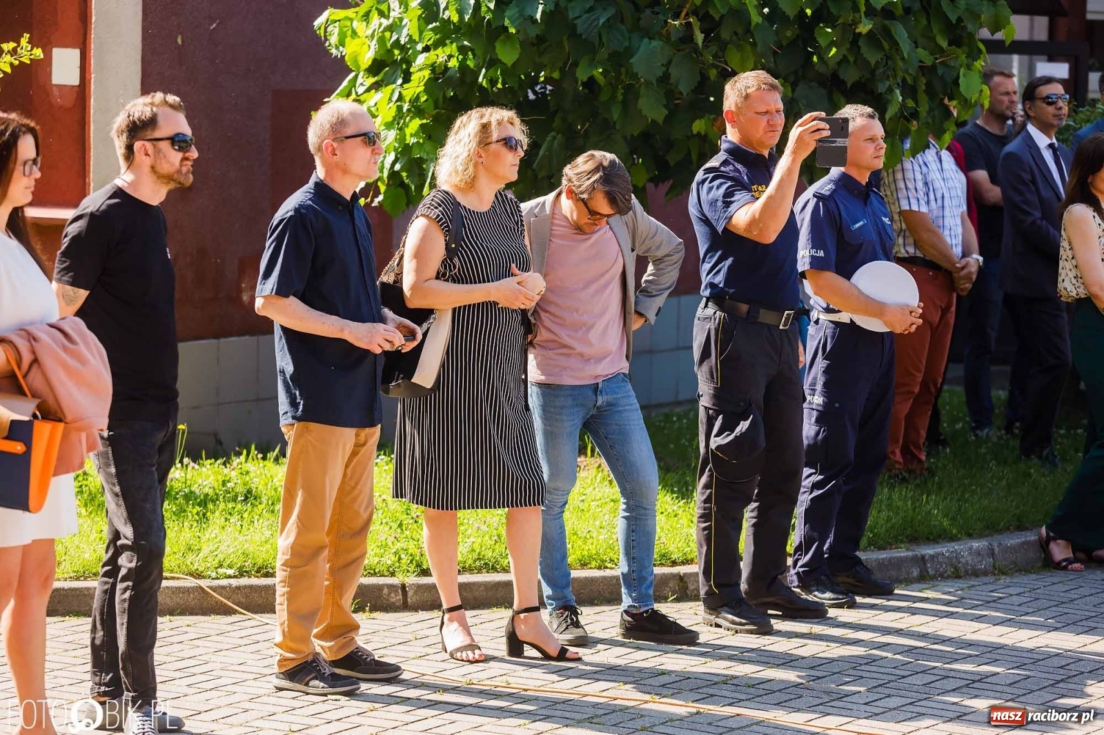 Zdjęcie w galerii na portalu naszraciborz.pl: Przy SP 18 otwarto miasteczko rowerowe [FOTO i WIDEO] wiadomości z regionu