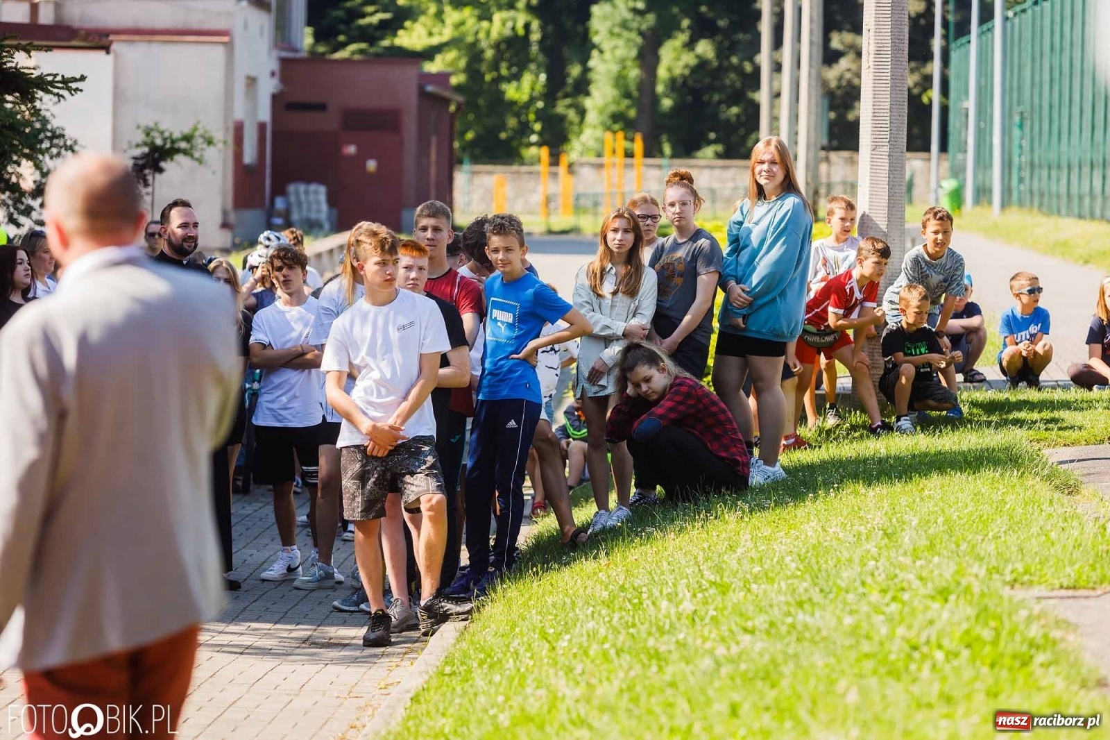 Zdjęcie w galerii na portalu naszraciborz.pl: Przy SP 18 otwarto miasteczko rowerowe [FOTO i WIDEO] wiadomości z regionu
