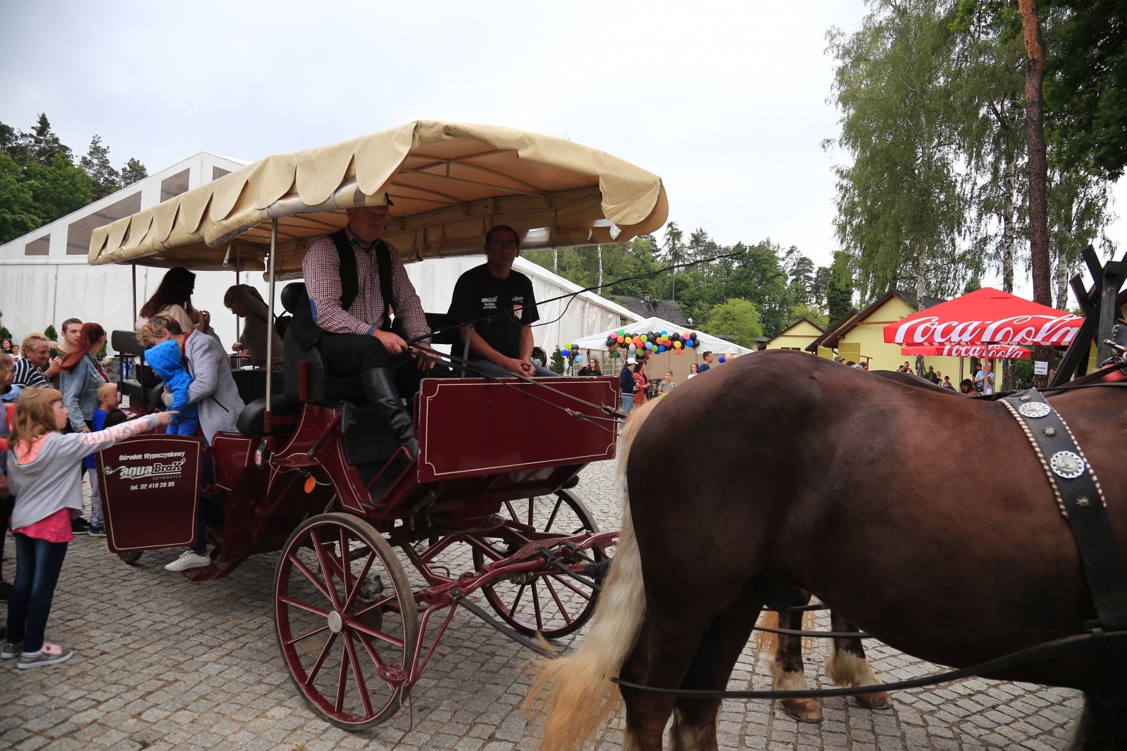 Zdjęcie w galerii na portalu naszraciborz.pl: Wielki piknik w Klubie Jeździeckim Aqua Brax Szymocice wiadomości z regionu