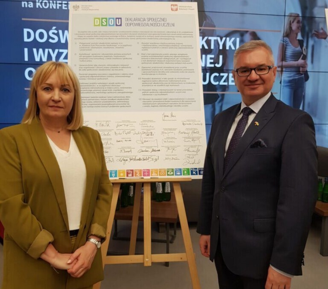 Zdjęcie w galerii na portalu naszraciborz.pl: PWSZ w Raciborzu sygnatariuszem Deklaracji Społecznej Odpowiedzialności Uczelni wiadomości z regionu