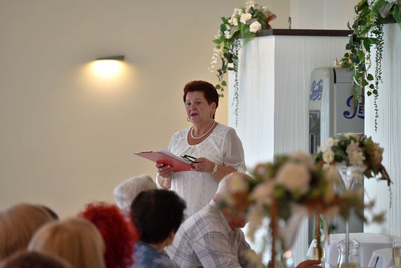 Zdjęcie w galerii na portalu naszraciborz.pl: Dzień Matki i Ojca w kole emerytów w Krzyżanowicach wiadomości z regionu