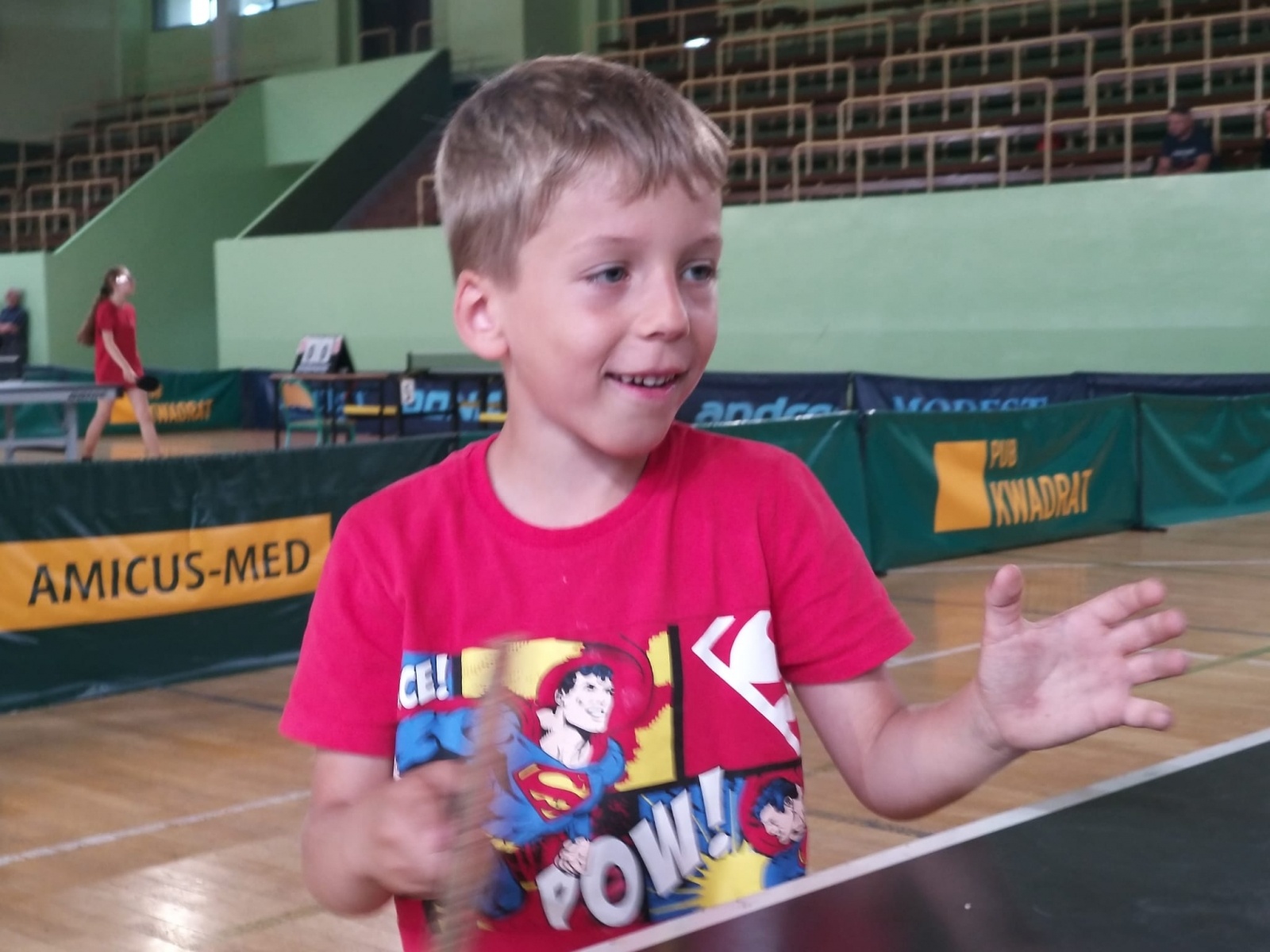 Zdjęcie w galerii na portalu naszraciborz.pl: Tenis stołowy. Zacięta rywalizacja o puchar burmistrza wiadomości z regionu