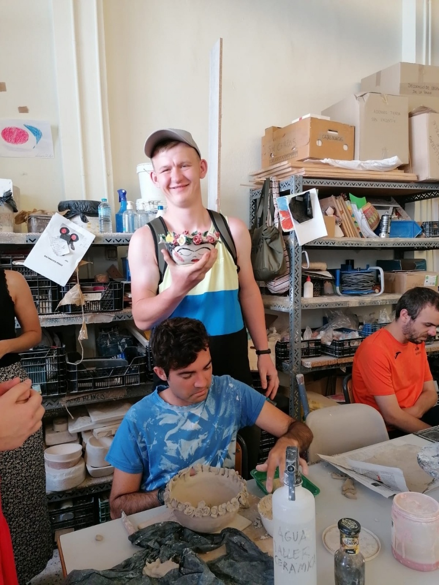 Zdjęcie w galerii na portalu naszraciborz.pl: Uczniowie Zespołu Szkół Specjalnych z Raciborza gościli w Hiszpanii wiadomości z regionu