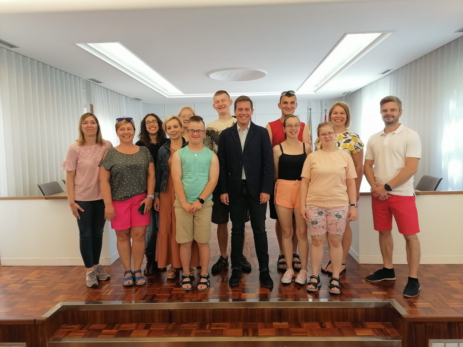 Zdjęcie w galerii na portalu naszraciborz.pl: Uczniowie Zespołu Szkół Specjalnych z Raciborza gościli w Hiszpanii wiadomości z regionu