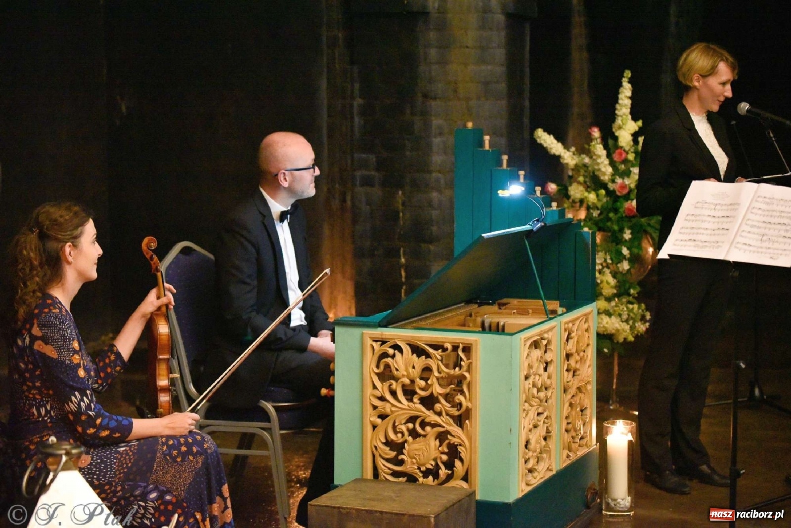 Zdjęcie w galerii na portalu naszraciborz.pl: Muzyka epicka w industrialnych wnętrzach starych wodociągów [WIDEO] wiadomości z regionu