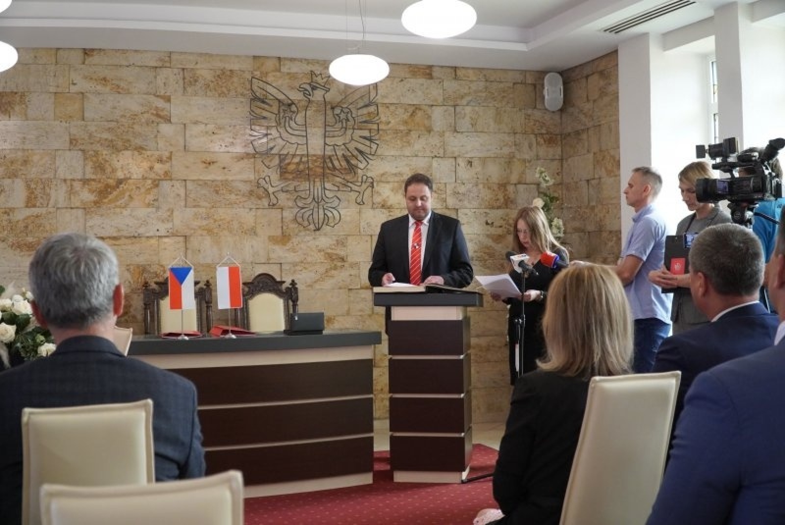 Zdjęcie w galerii na portalu naszraciborz.pl: Partnerstwo z Ostravą Porubą oficjalnie zawarte. Współpraca ma już dziesięć lat wiadomości z regionu