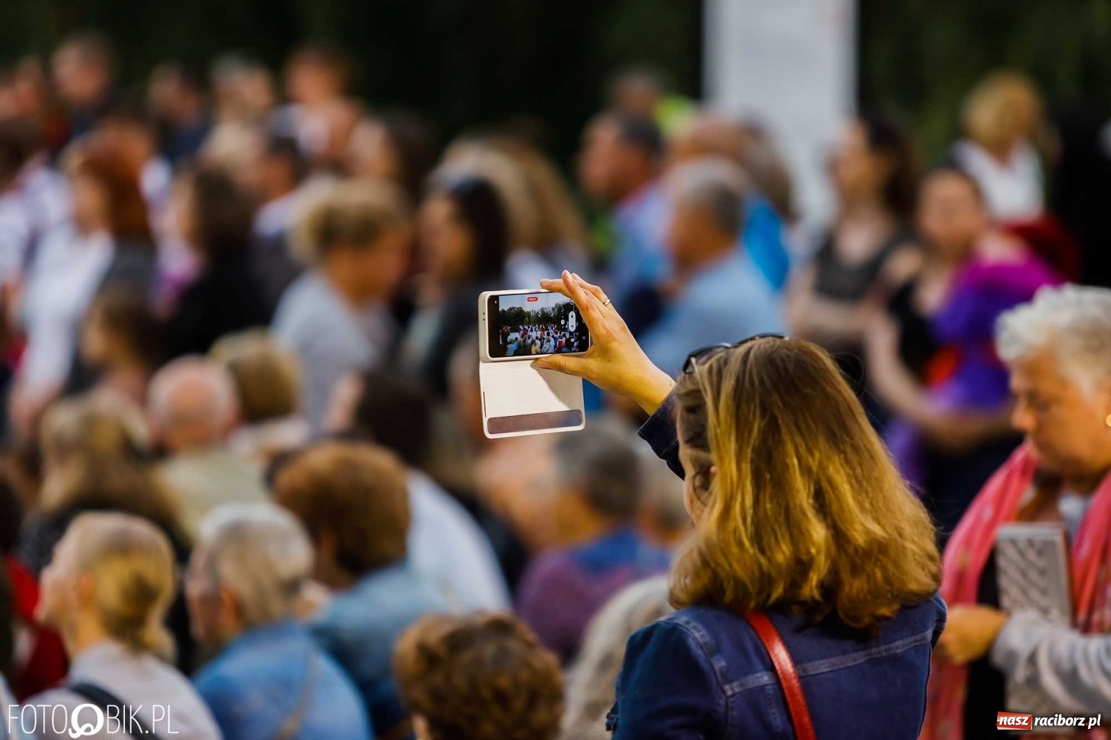 Zdjęcie w galerii na portalu naszraciborz.pl: W poszukiwaniu kwiatu paproci. Noc Świętojańska w parku im. Miasta Roth [WIDEO] wiadomości z regionu