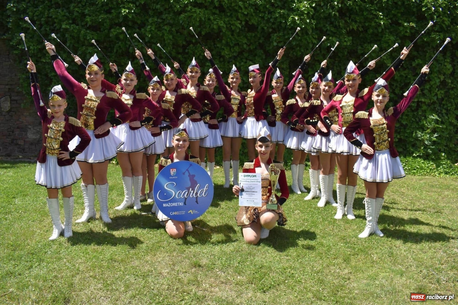 Zdjęcie w galerii na portalu naszraciborz.pl: II Raciborski Mażoretkowy Zawrót Głowy za nami [ZDJĘCIA] wiadomości z regionu
