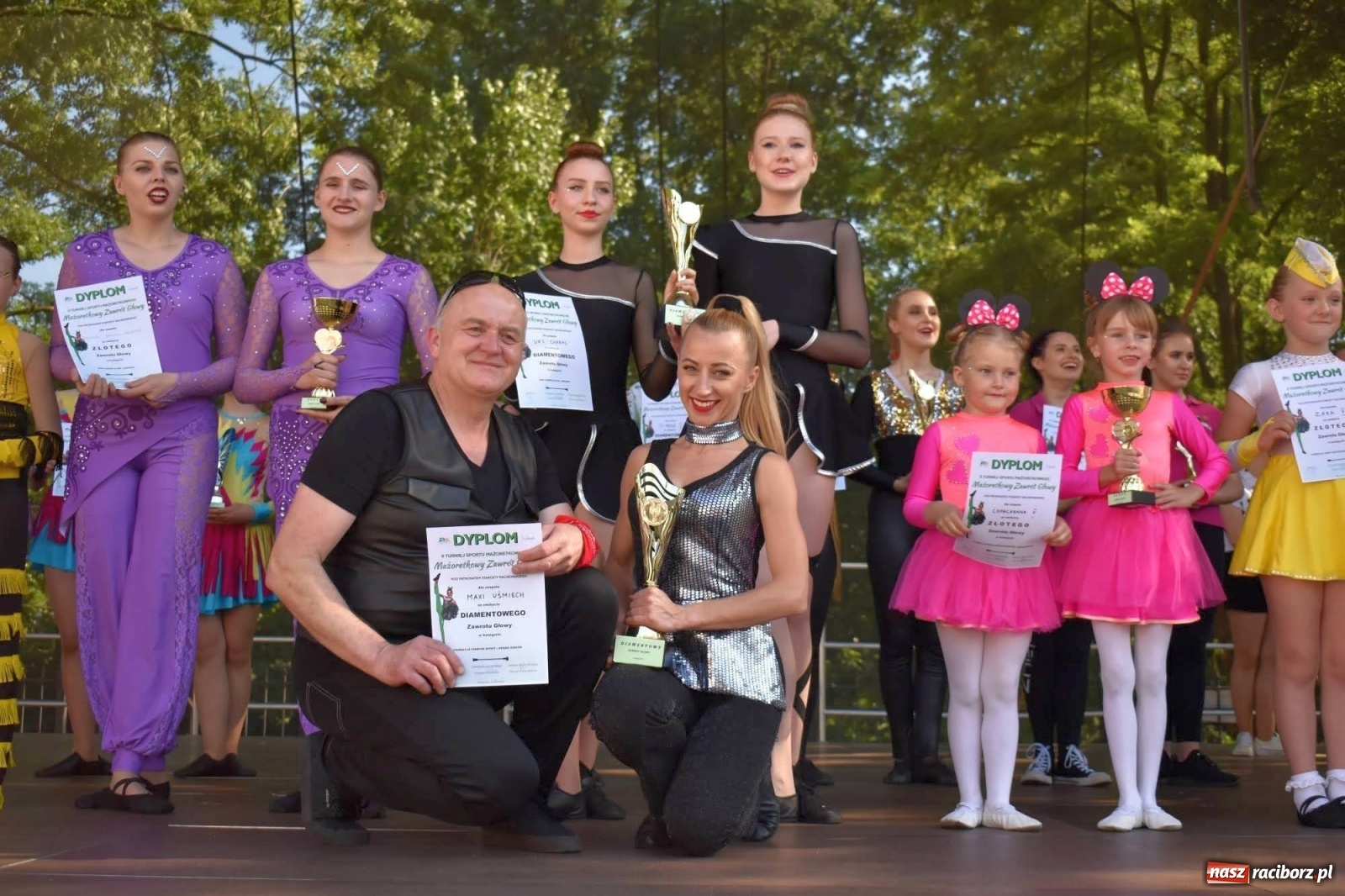 Zdjęcie w galerii na portalu naszraciborz.pl: II Raciborski Mażoretkowy Zawrót Głowy za nami [ZDJĘCIA] wiadomości z regionu