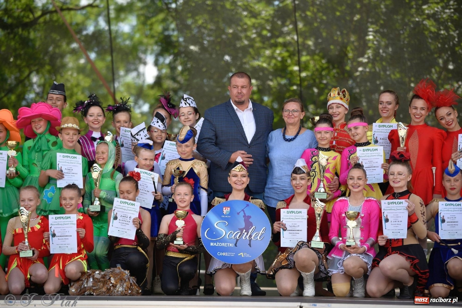 Zdjęcie w galerii na portalu naszraciborz.pl: II Raciborski Mażoretkowy Zawrót Głowy za nami [ZDJĘCIA] wiadomości z regionu