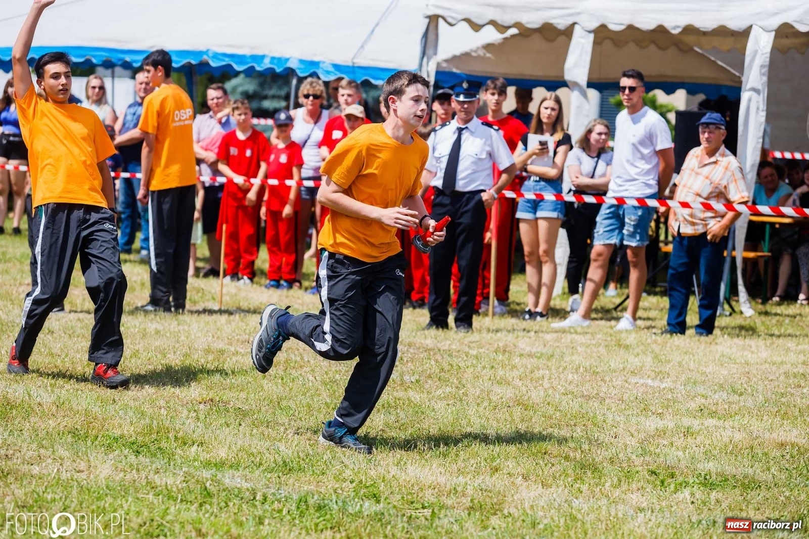 Zdjęcie w galerii na portalu naszraciborz.pl: Henkel wygrał miejskie zawody sportowo-pożarnicze. O krok przed Sudołem [FOTO i WIDEO] wiadomości z regionu