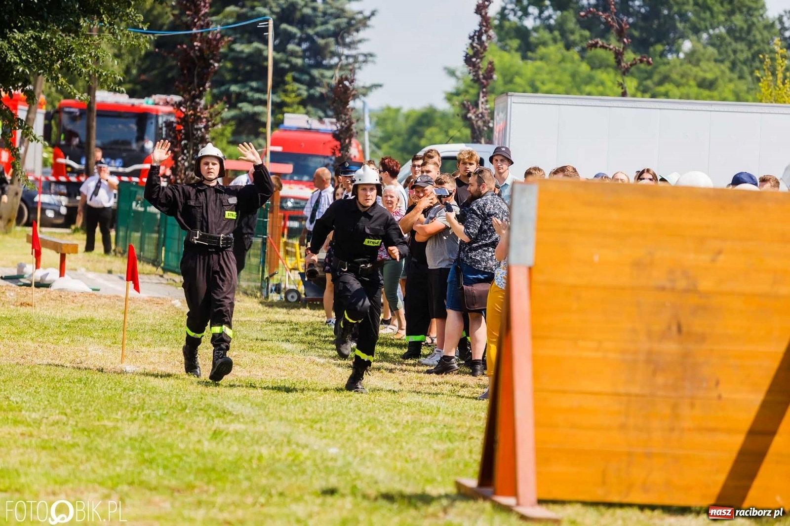 Zdjęcie w galerii na portalu naszraciborz.pl: Henkel wygrał miejskie zawody sportowo-pożarnicze. O krok przed Sudołem [FOTO i WIDEO] wiadomości z regionu