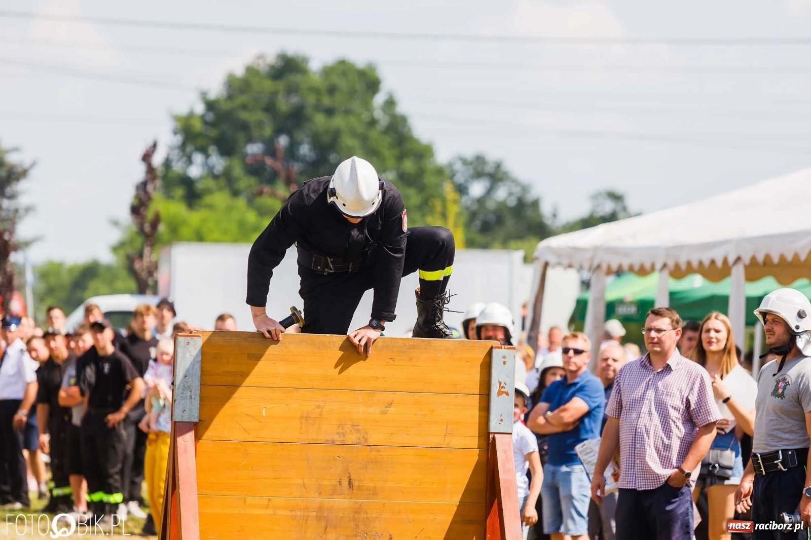 Zdjęcie w galerii na portalu naszraciborz.pl: Henkel wygrał miejskie zawody sportowo-pożarnicze. O krok przed Sudołem [FOTO i WIDEO] wiadomości z regionu