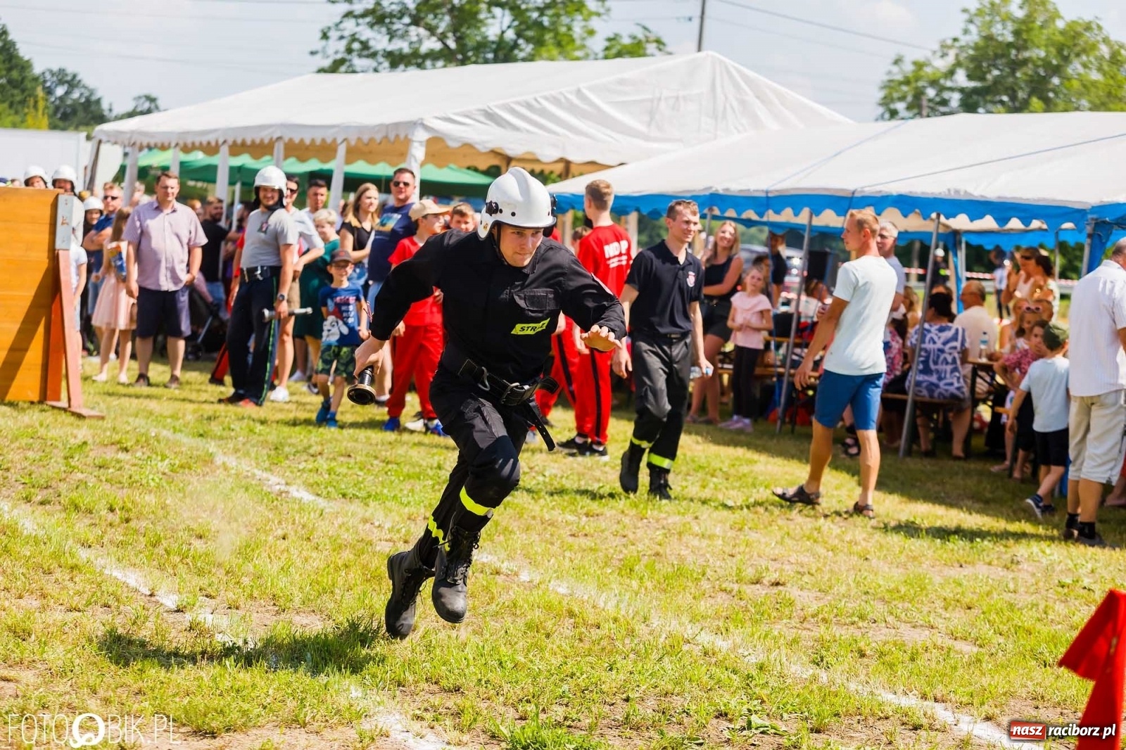 Zdjęcie w galerii na portalu naszraciborz.pl: Henkel wygrał miejskie zawody sportowo-pożarnicze. O krok przed Sudołem [FOTO i WIDEO] wiadomości z regionu
