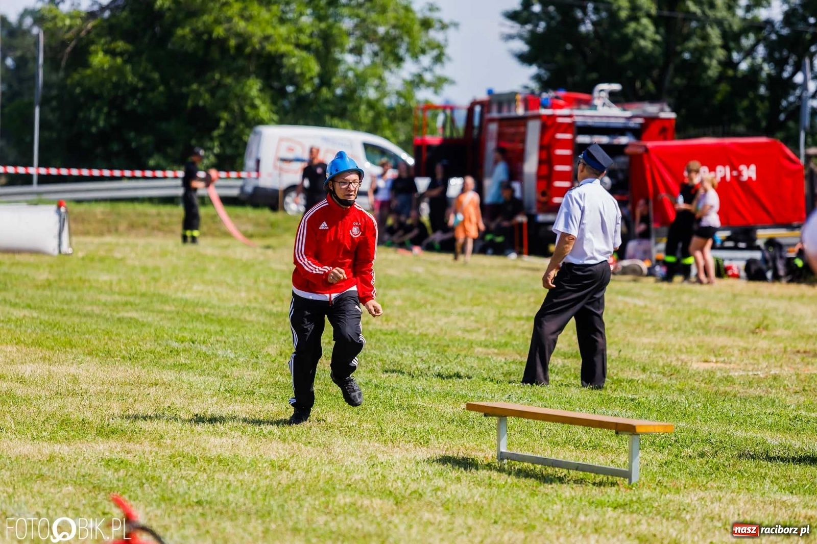 Zdjęcie w galerii na portalu naszraciborz.pl: Henkel wygrał miejskie zawody sportowo-pożarnicze. O krok przed Sudołem [FOTO i WIDEO] wiadomości z regionu