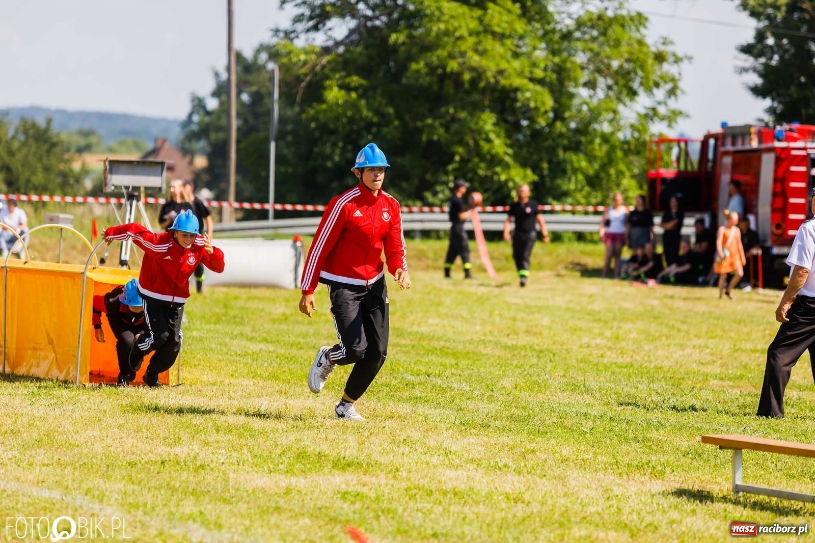 Zdjęcie w galerii na portalu naszraciborz.pl: Henkel wygrał miejskie zawody sportowo-pożarnicze. O krok przed Sudołem [FOTO i WIDEO] wiadomości z regionu