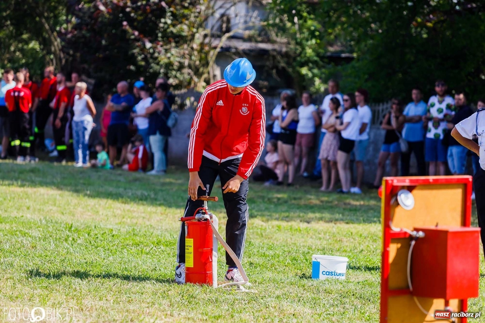 Zdjęcie w galerii na portalu naszraciborz.pl: Henkel wygrał miejskie zawody sportowo-pożarnicze. O krok przed Sudołem [FOTO i WIDEO] wiadomości z regionu