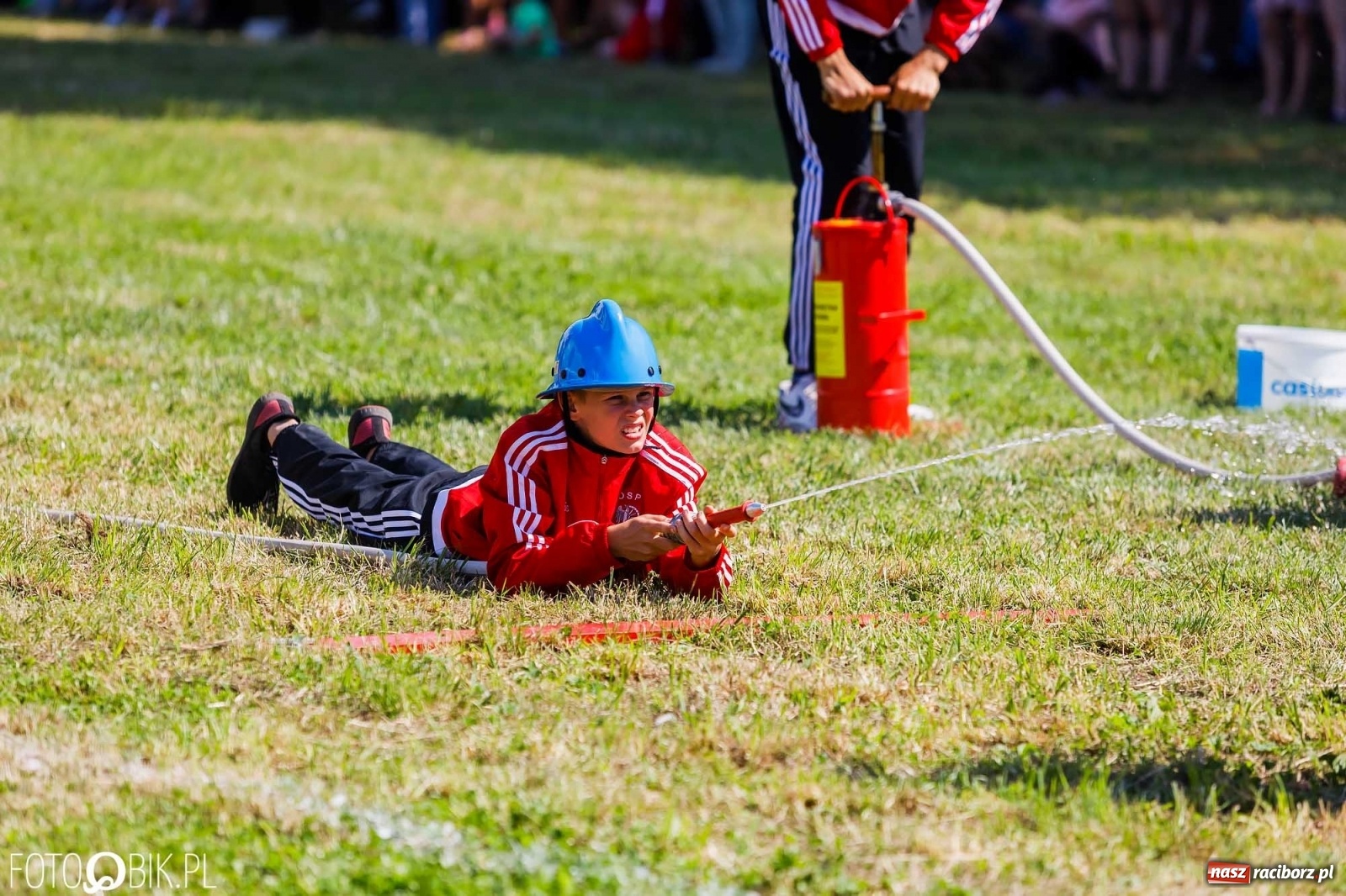 Zdjęcie w galerii na portalu naszraciborz.pl: Henkel wygrał miejskie zawody sportowo-pożarnicze. O krok przed Sudołem [FOTO i WIDEO] wiadomości z regionu