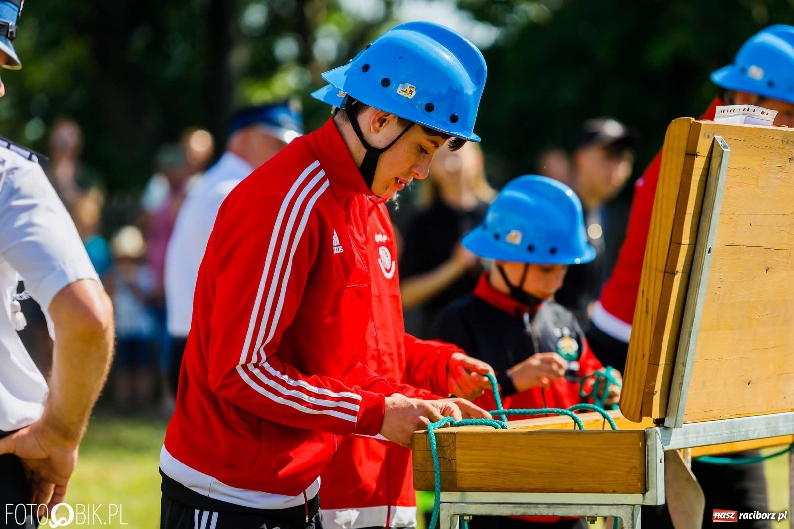 Zdjęcie w galerii na portalu naszraciborz.pl: Henkel wygrał miejskie zawody sportowo-pożarnicze. O krok przed Sudołem [FOTO i WIDEO] wiadomości z regionu
