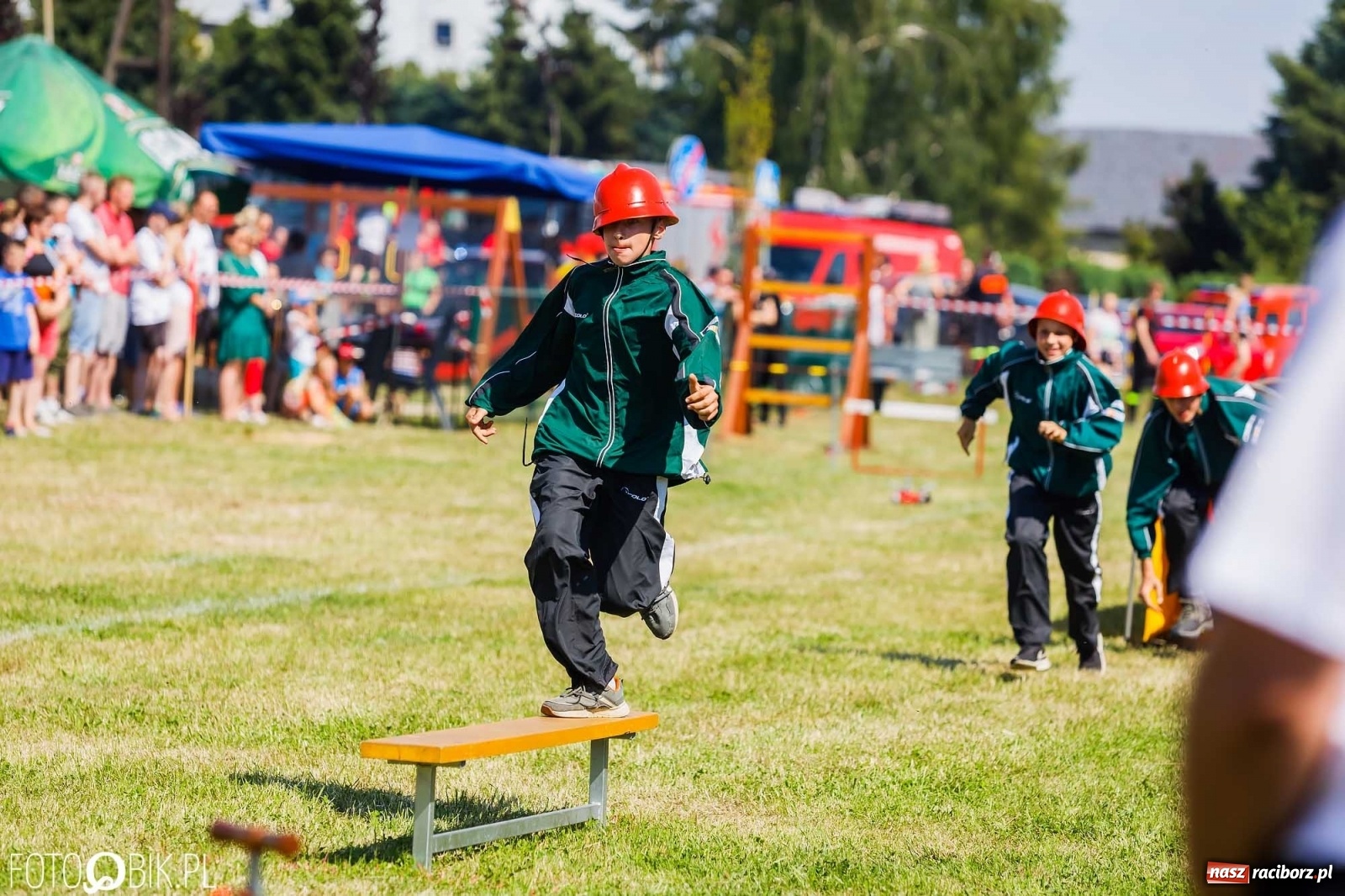 Zdjęcie w galerii na portalu naszraciborz.pl: Henkel wygrał miejskie zawody sportowo-pożarnicze. O krok przed Sudołem [FOTO i WIDEO] wiadomości z regionu