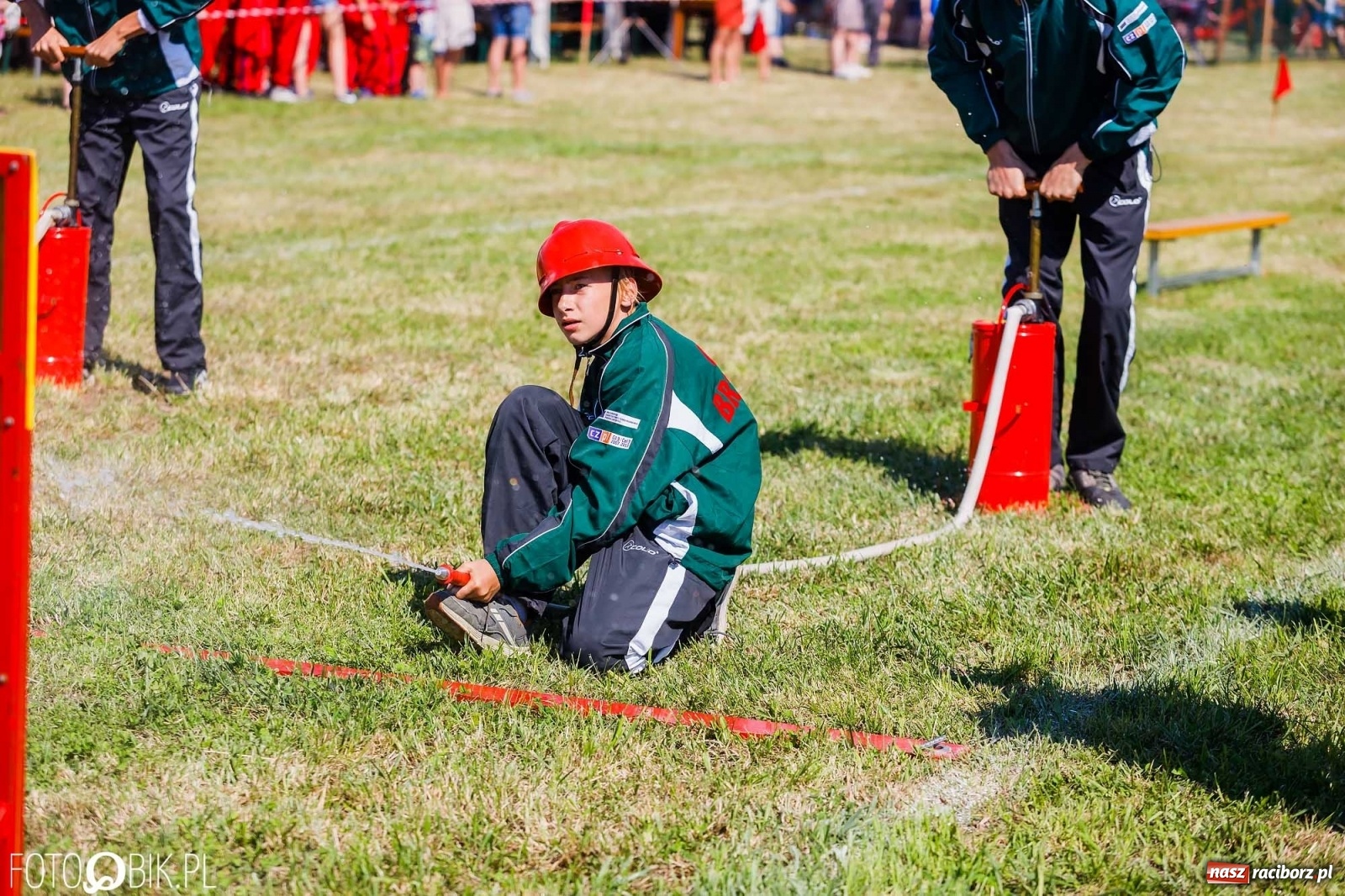 Zdjęcie w galerii na portalu naszraciborz.pl: Henkel wygrał miejskie zawody sportowo-pożarnicze. O krok przed Sudołem [FOTO i WIDEO] wiadomości z regionu