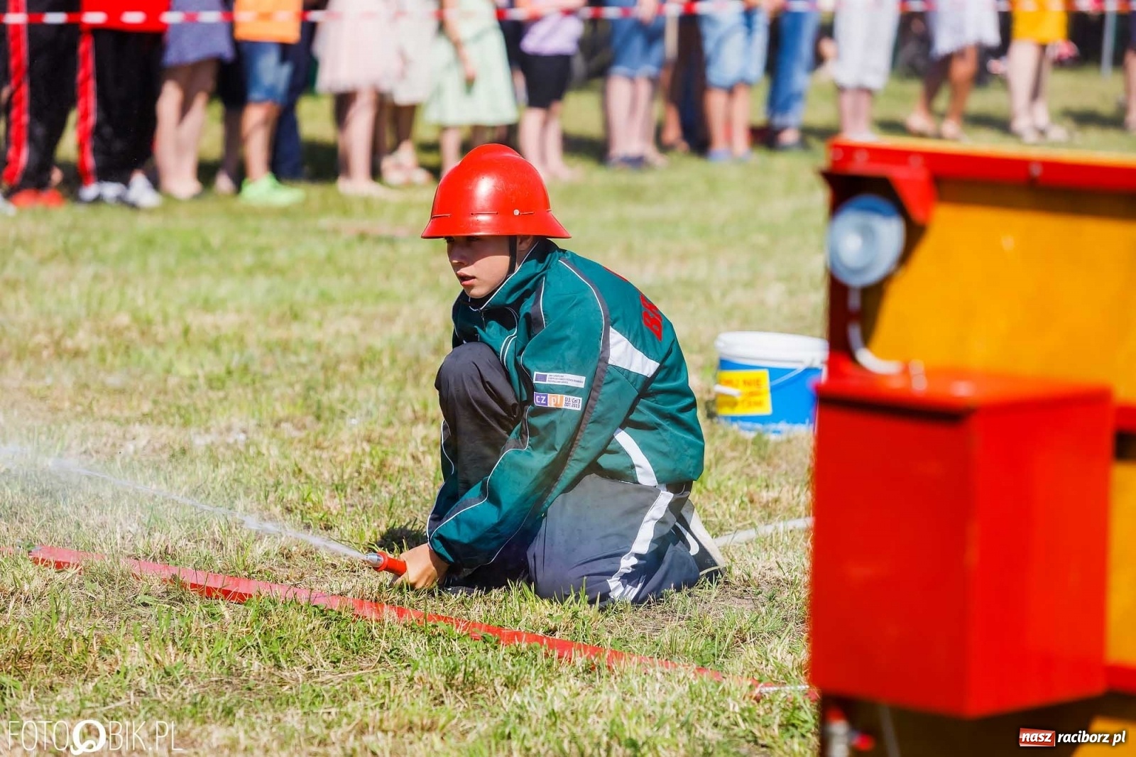 Zdjęcie w galerii na portalu naszraciborz.pl: Henkel wygrał miejskie zawody sportowo-pożarnicze. O krok przed Sudołem [FOTO i WIDEO] wiadomości z regionu
