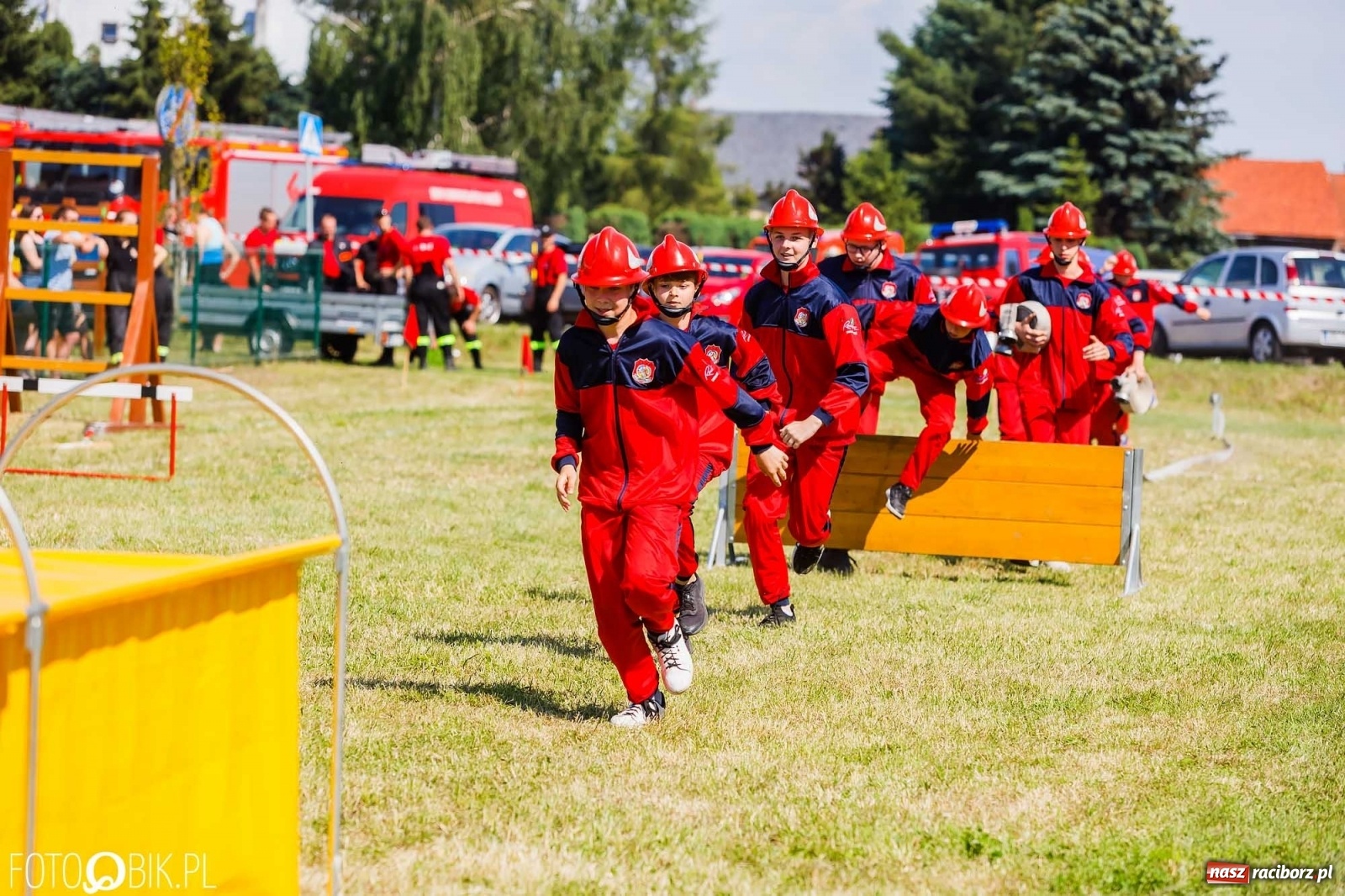 Zdjęcie w galerii na portalu naszraciborz.pl: Henkel wygrał miejskie zawody sportowo-pożarnicze. O krok przed Sudołem [FOTO i WIDEO] wiadomości z regionu