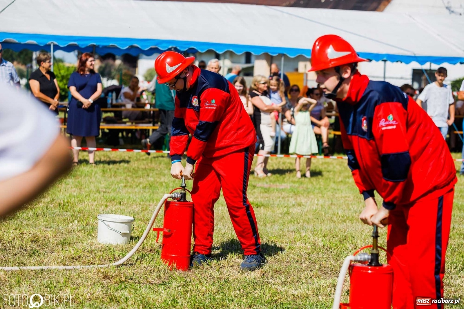 Zdjęcie w galerii na portalu naszraciborz.pl: Henkel wygrał miejskie zawody sportowo-pożarnicze. O krok przed Sudołem [FOTO i WIDEO] wiadomości z regionu