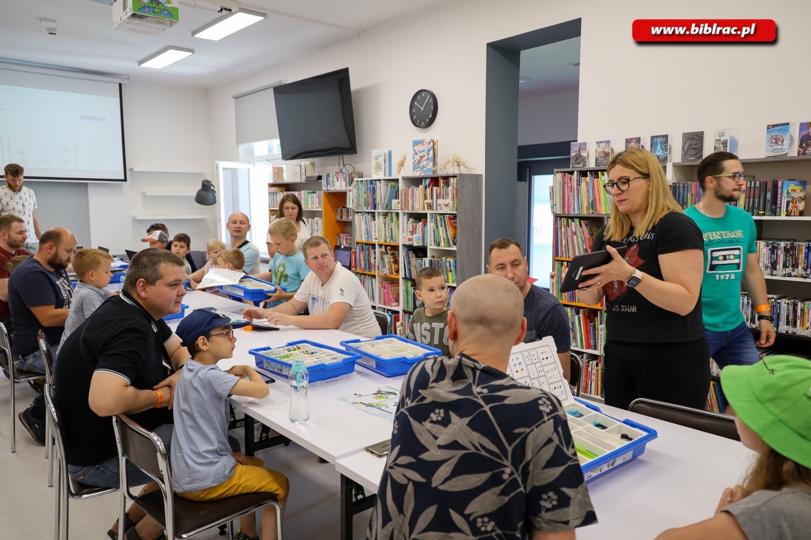 Zdjęcie w galerii na portalu naszraciborz.pl: W bibliotece ruszył Klub Ojca! wiadomości z regionu