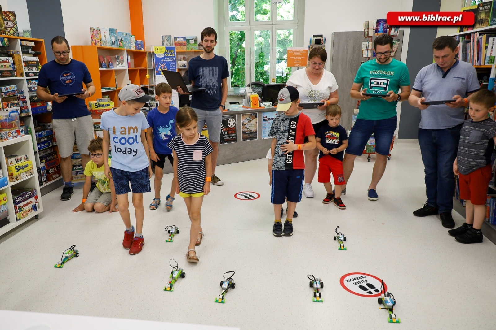 Zdjęcie w galerii na portalu naszraciborz.pl: W bibliotece ruszył Klub Ojca! wiadomości z regionu