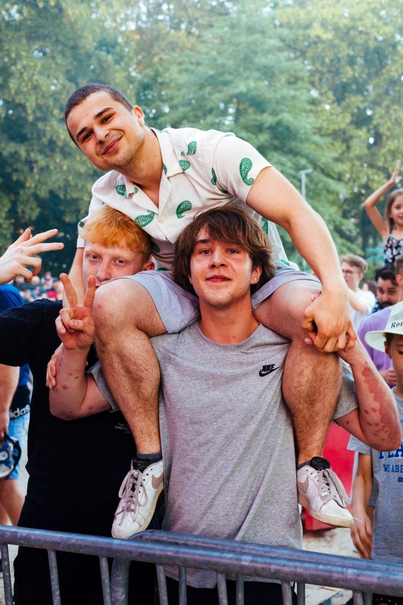 Zdjęcie w galerii na portalu naszraciborz.pl: Energetyczny finał Dni Raciborza: Zalia i Gucul-Huligan wiadomości z regionu