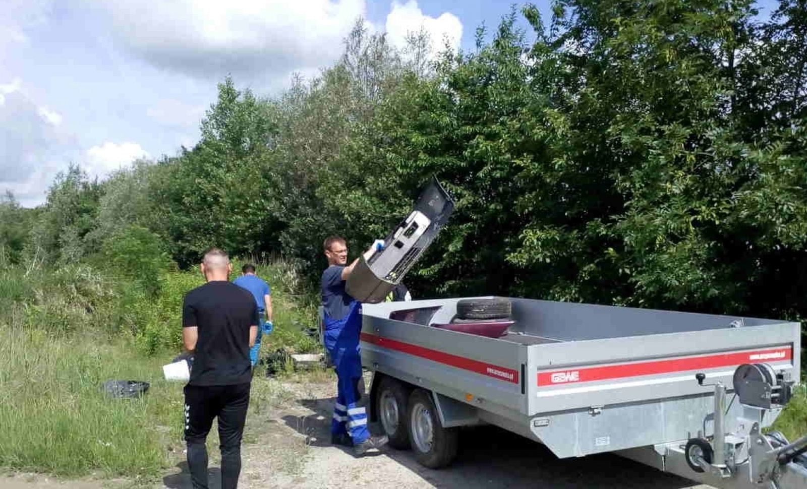 Zdjęcie w galerii na portalu naszraciborz.pl: W czaszy zbiornika Racibórz zamontowano fotopułapki wiadomości z regionu
